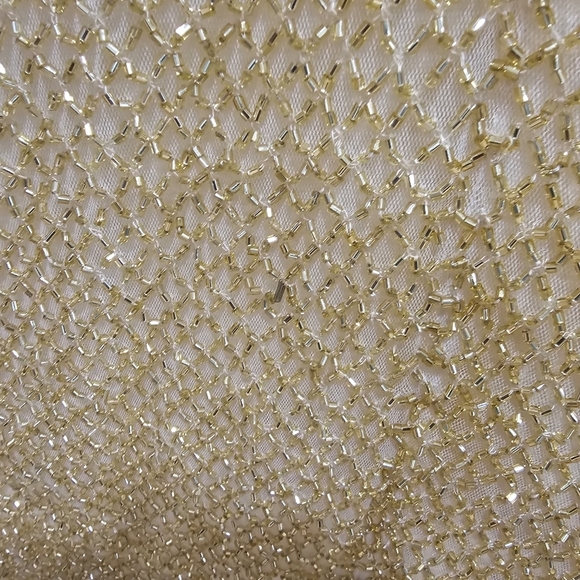 Mac Duggal Beaded Gold Gown - Picture 10 of 12